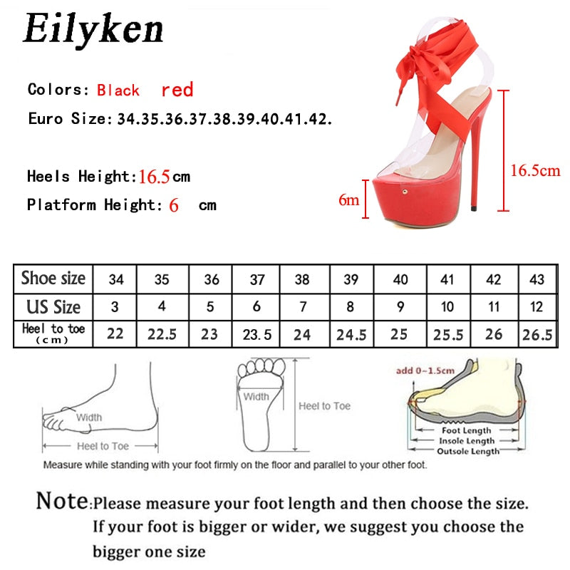 2023 New Summer High Heels Platform Lace-up Women Sandals Sexy Club Fashion Ankle Strap Wedding Party Pole Dancing Shoes