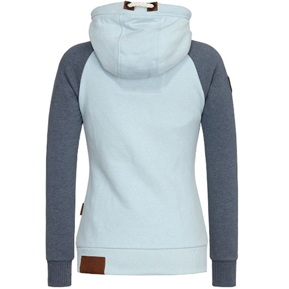 Raglan Sleeve Sweatshirt With Pocket Slim Fit Hoodies