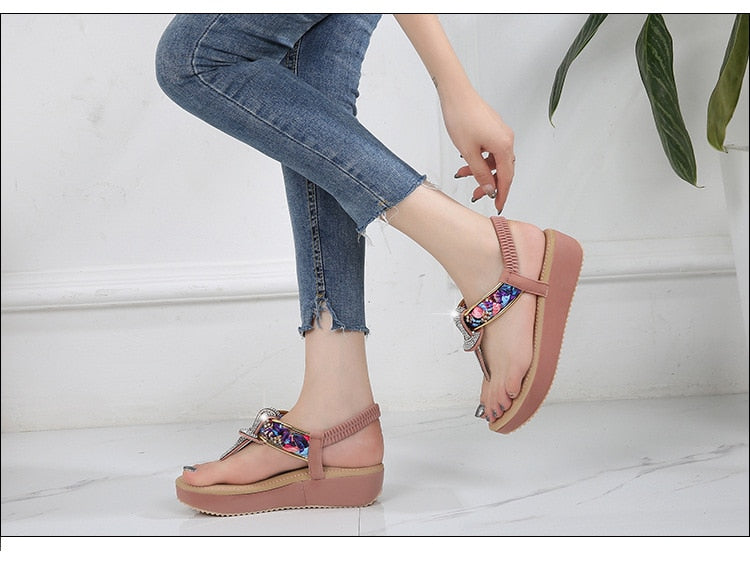 TIMETANG Fashion Summer Women Flip Flops Sandals
