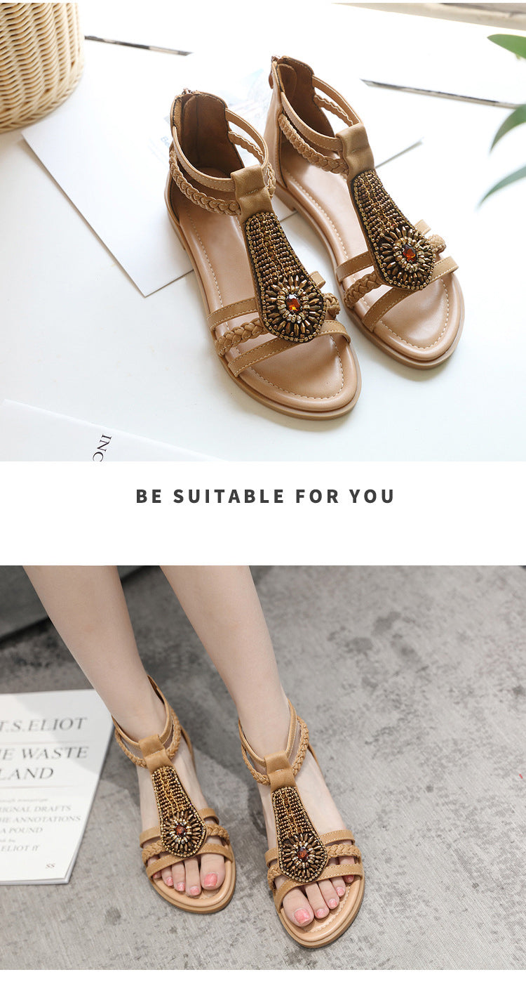 Summer Bohemia Sandals for Women Beach Shoes Women's Sandals