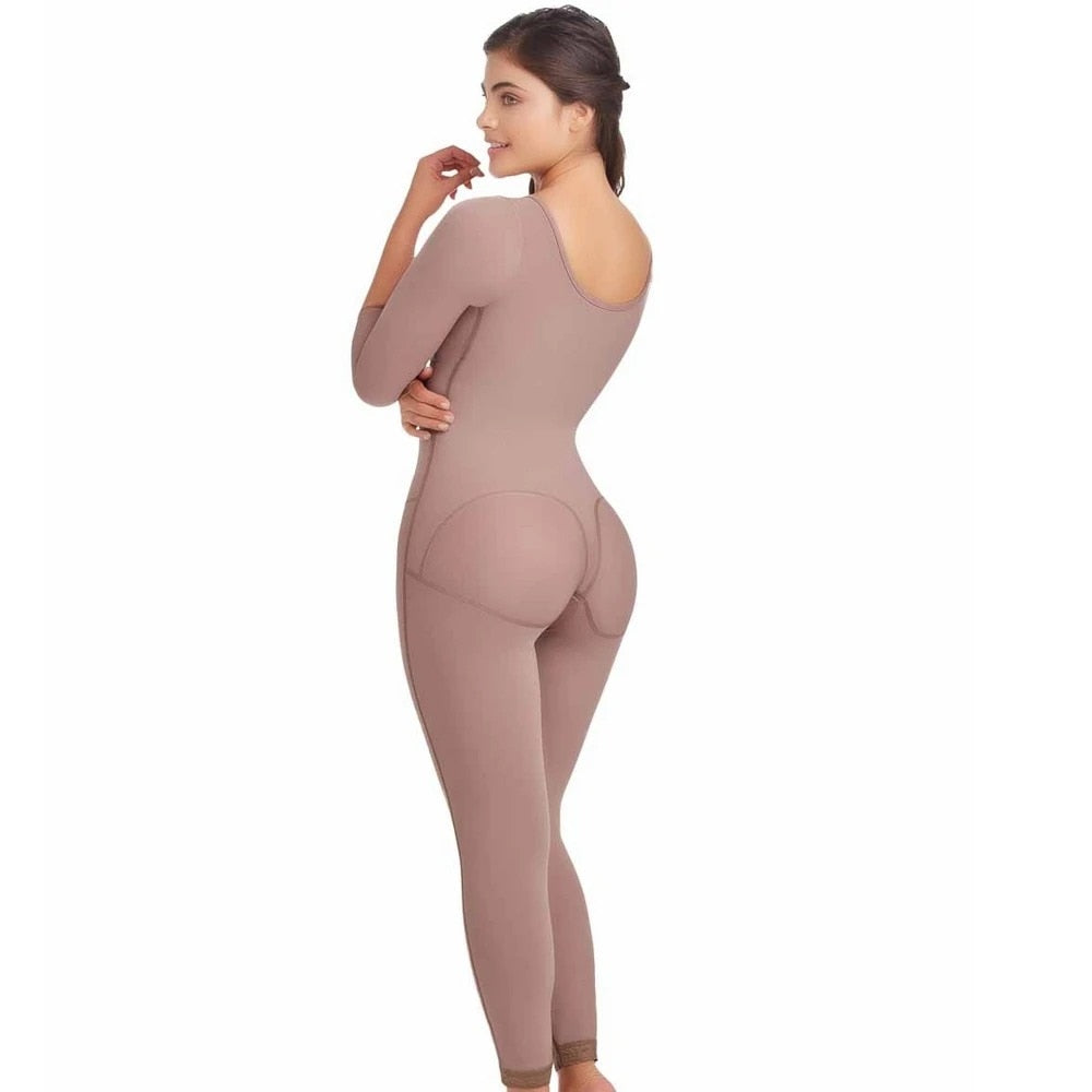 Long Sleeves Full Body Shapewear Weight Loss Postpartum Shaper